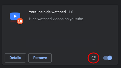 Youtube hide watched videos sale