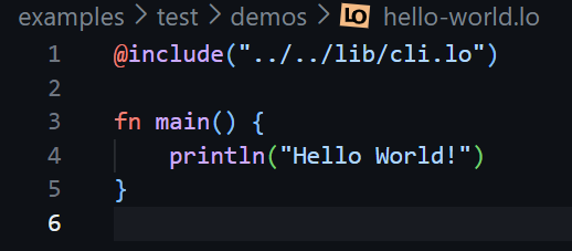 Hello World sample