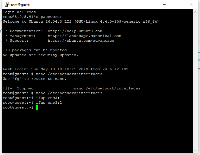 Configure Networking