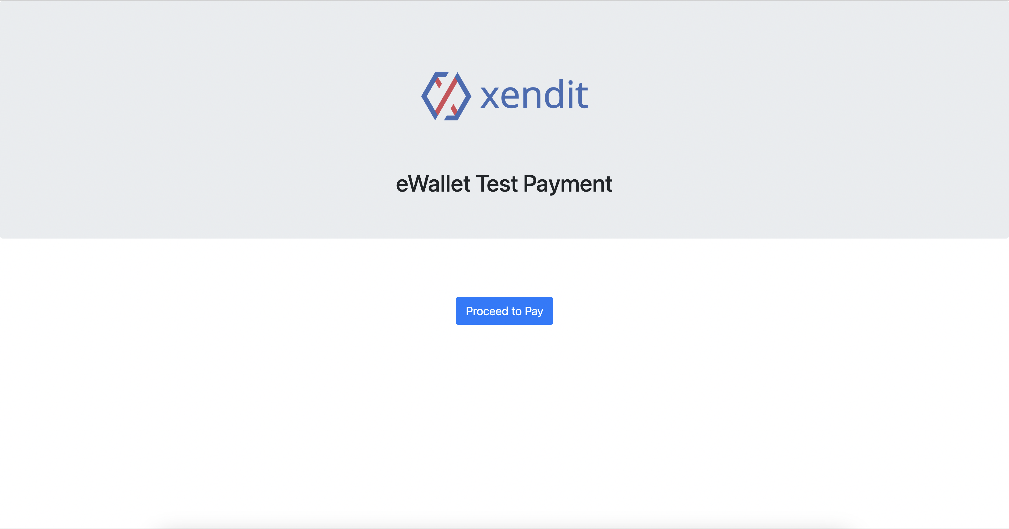 eWallet Payment Authorization Page