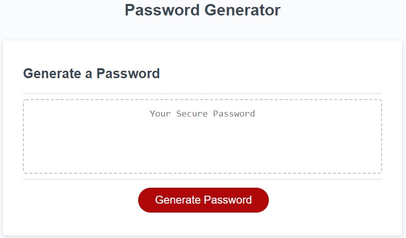 GitHub - glevii/Password_Generator