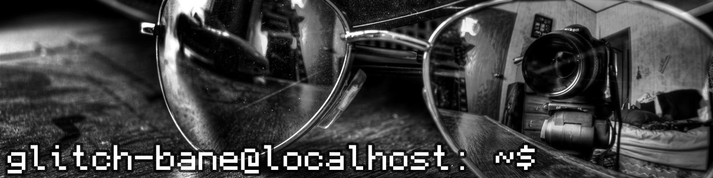GLITCH-BANE Profile Header
