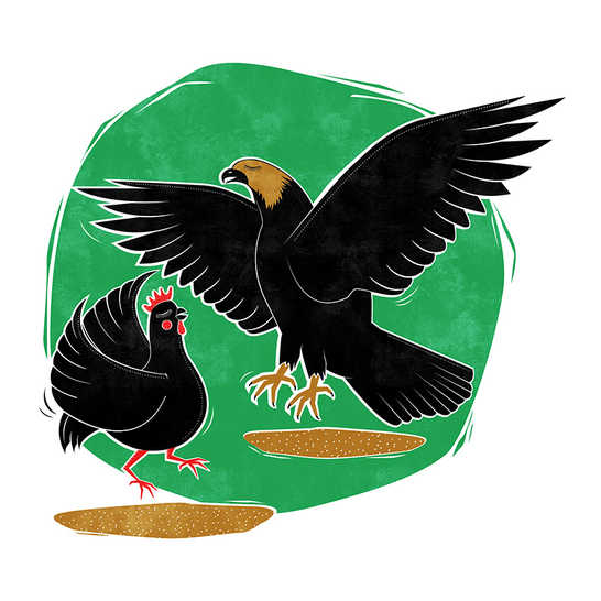 La Gallina y el Águila - Cuentos para México