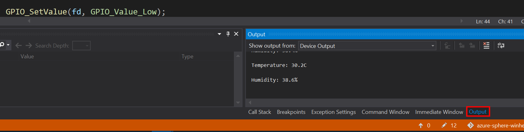 Visual Studio View Output