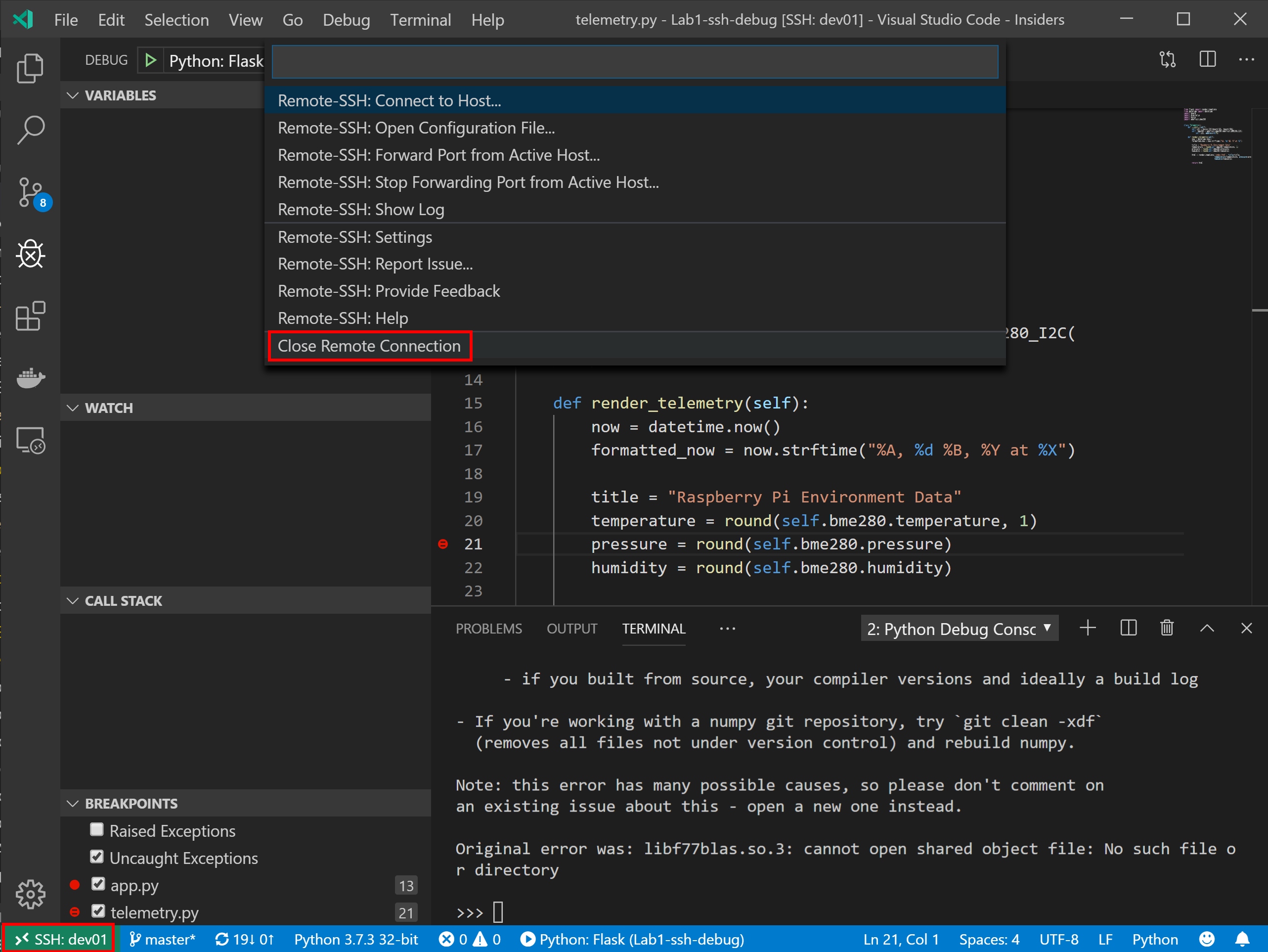 Vs code debugger. Vscode по SSH. SSH Visual Studio code. Remote Debugger Visual Studio. Дебаг питон.