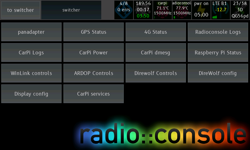 radioconsole switcher