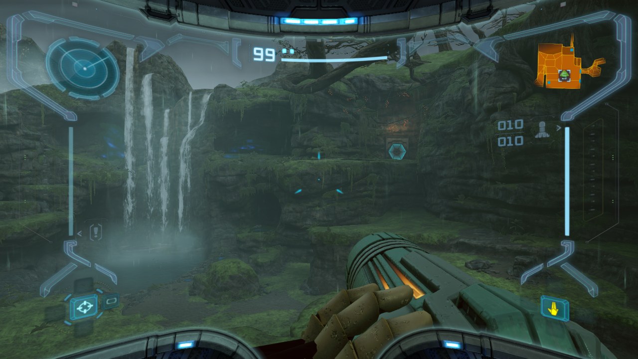 Samus at the Landing Site on Tallon IV