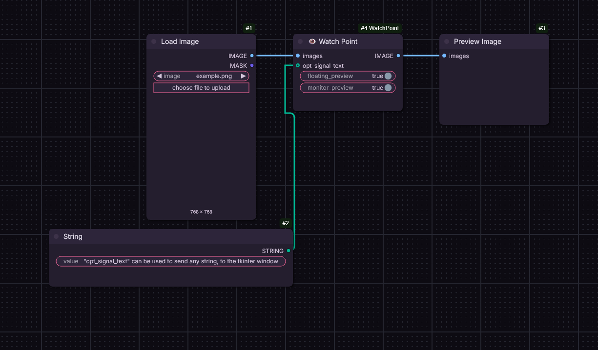 node preview