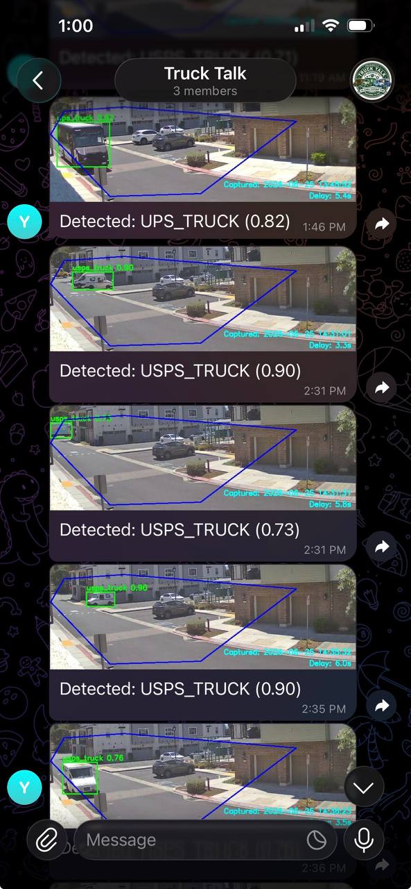 Telegram app notification