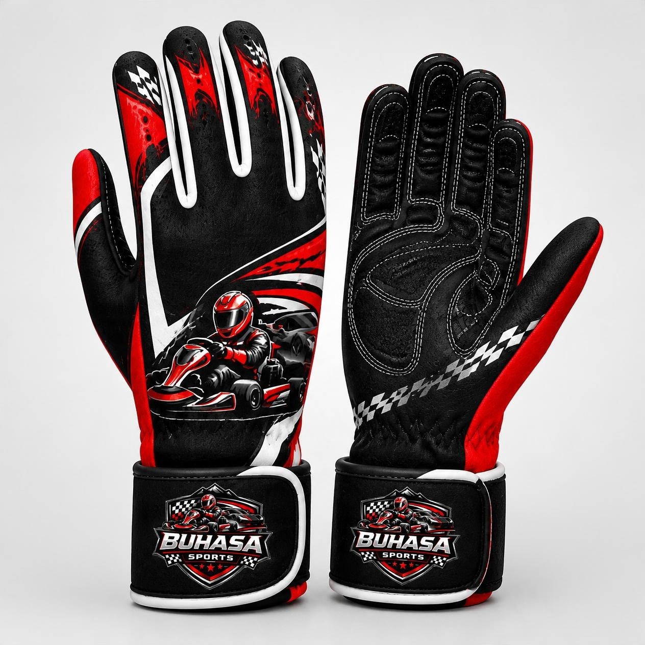 Kart racing gloves 2