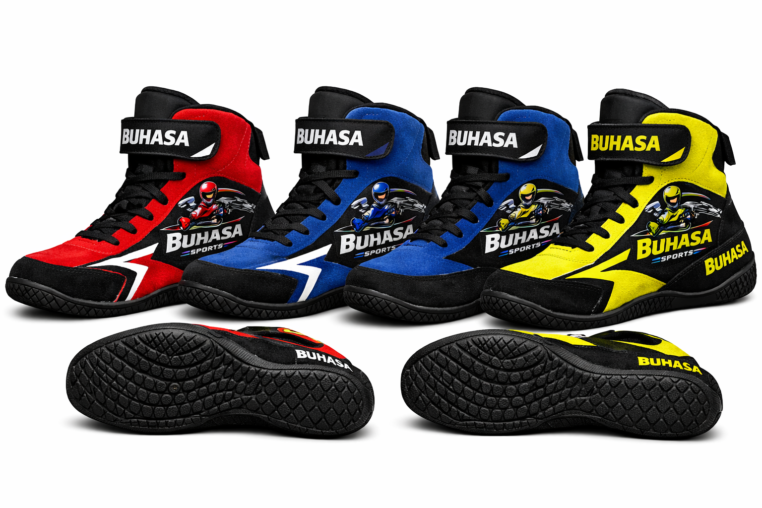 Kart racing shoes - black