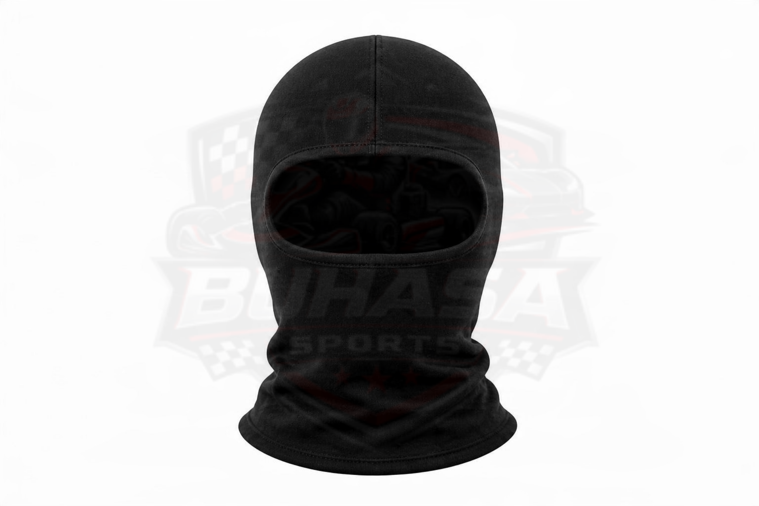 Kart balaclava front view