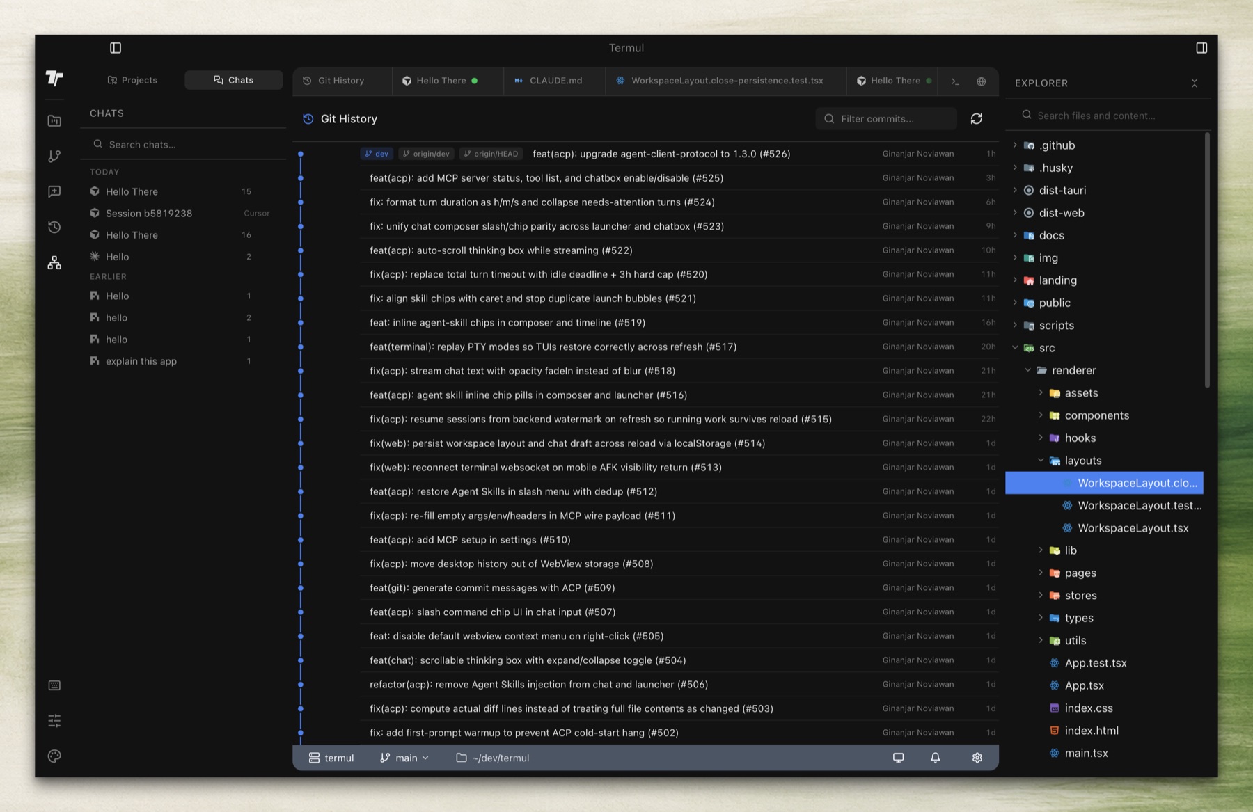 Git History