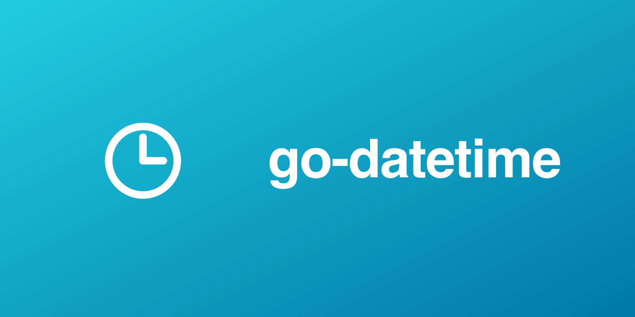 go-datetime