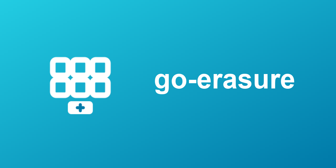 go-erasure/reedsolomon