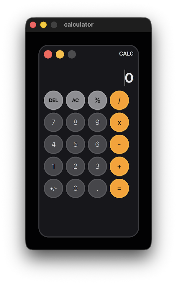 Calculator app