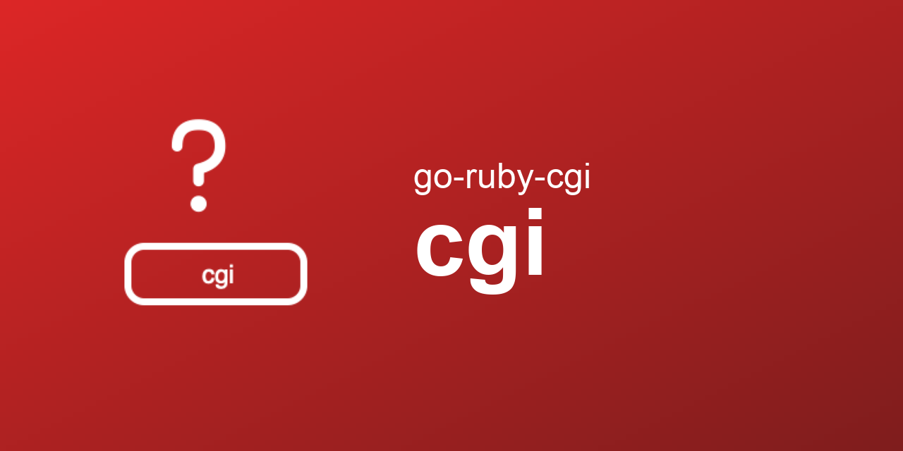go-ruby-cgi/cgi