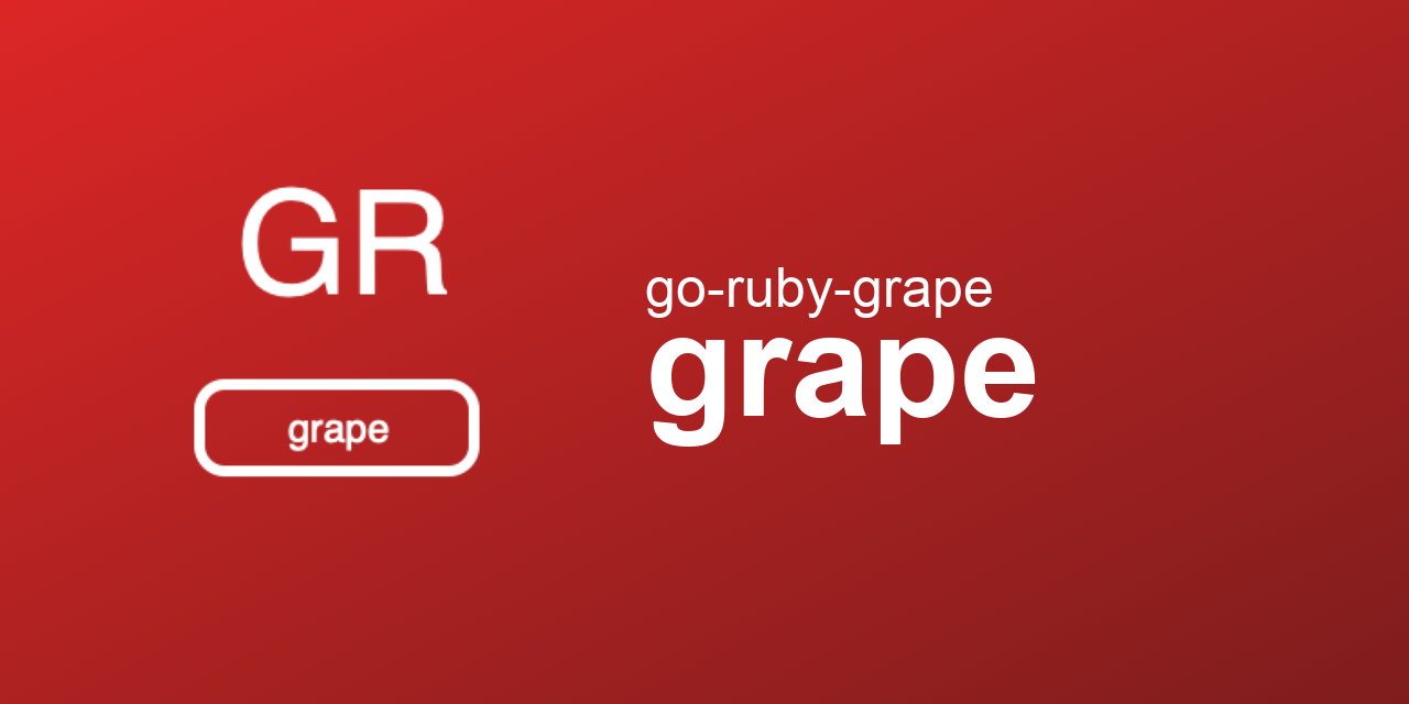go-ruby-grape/grape