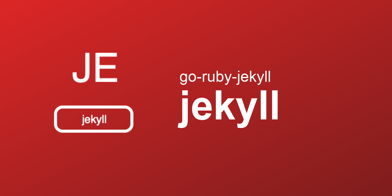 go-ruby-jekyll/jekyll