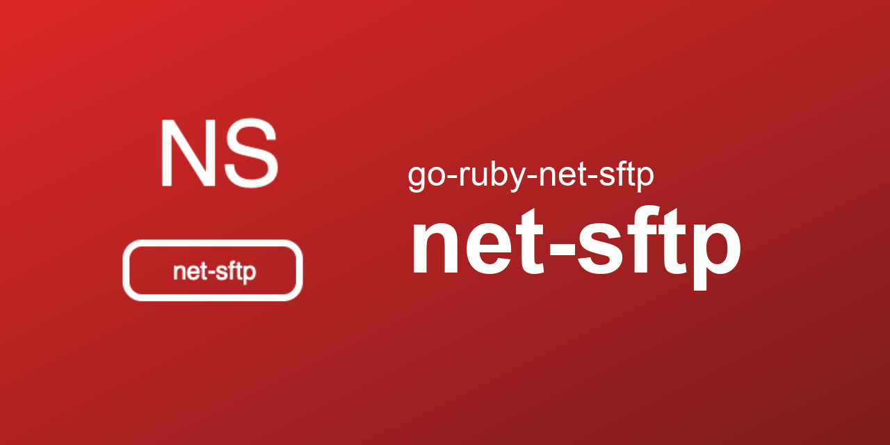 go-ruby-net-sftp/net-sftp