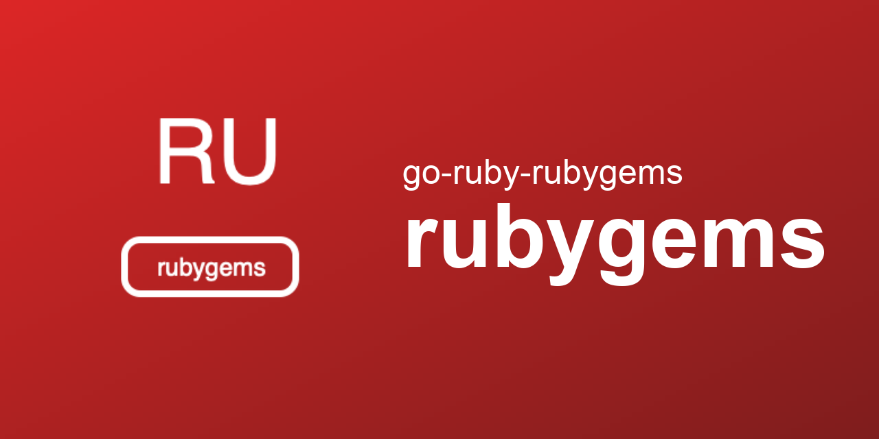 go-ruby-rubygems/rubygems
