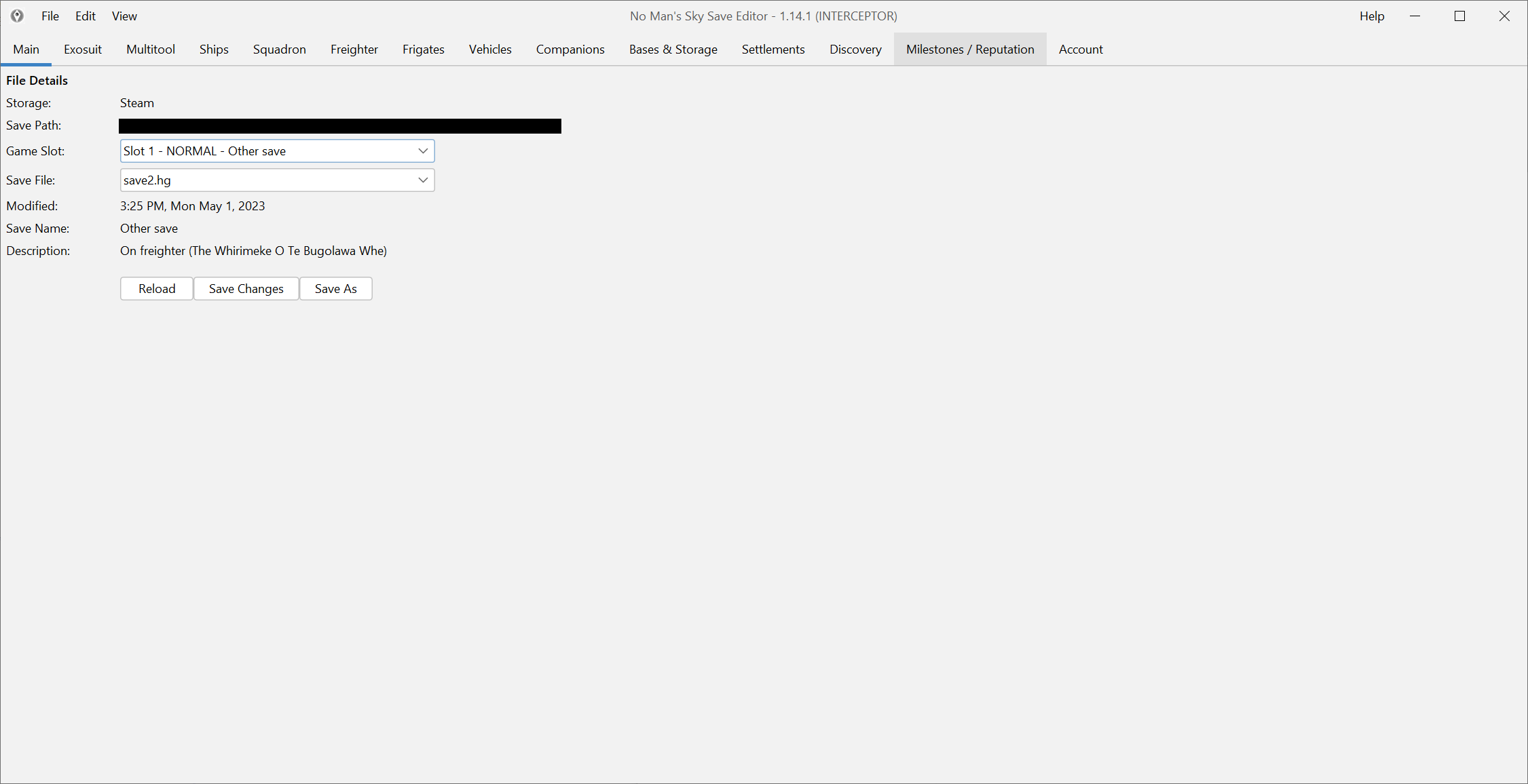 Save Management & Backups screenshot