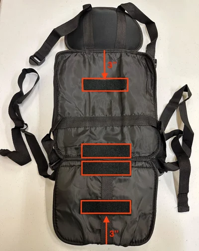 harness velcro