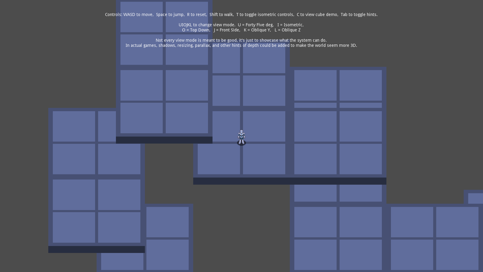 2.5D demo project in 45 degree mode