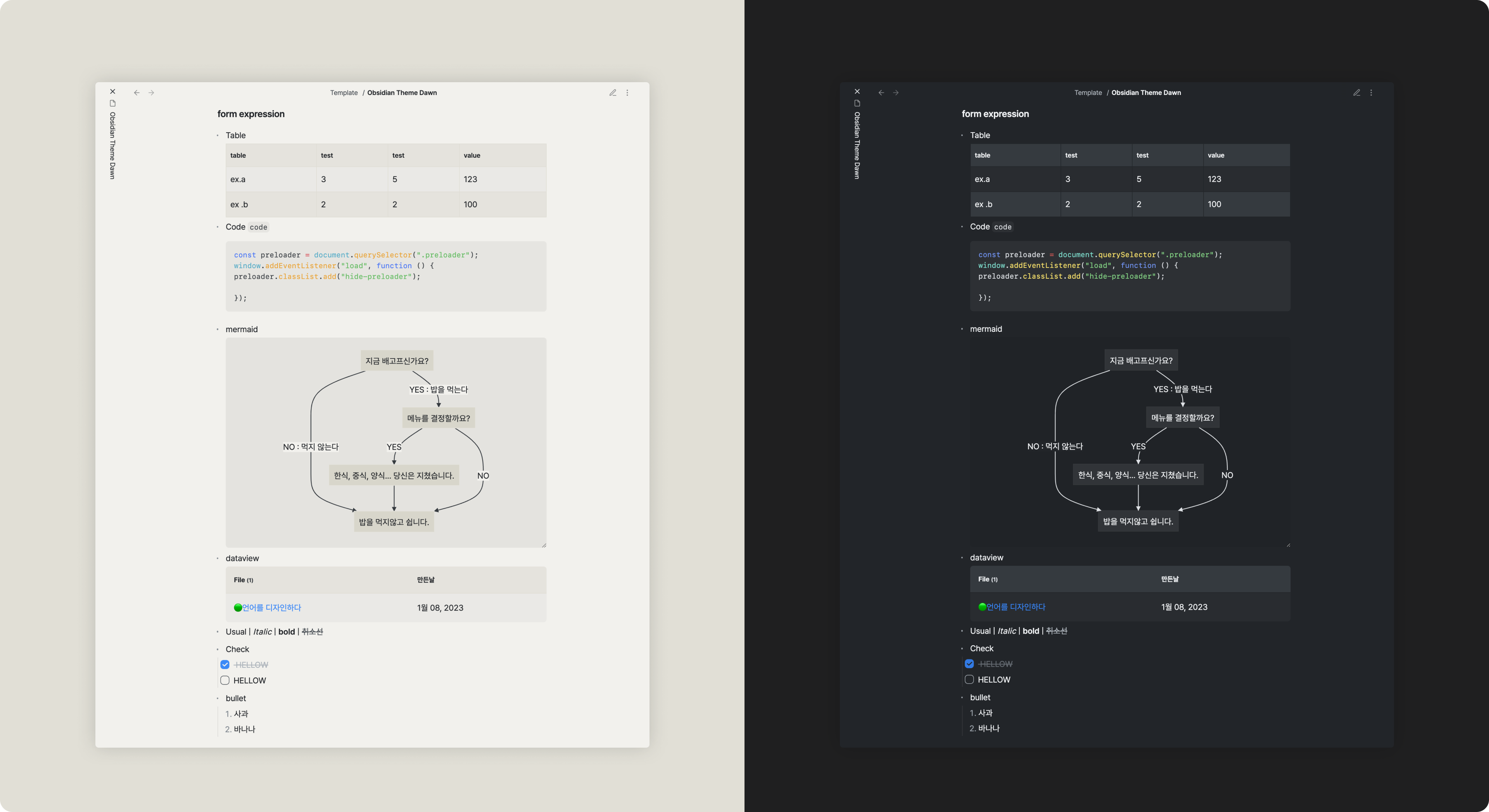 Images that support the Markdown Document Form