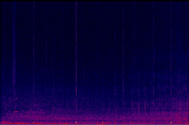 spectrogram of a tunnel bounce