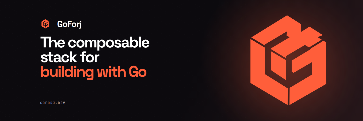 GoForj — The composable stack for building with Go