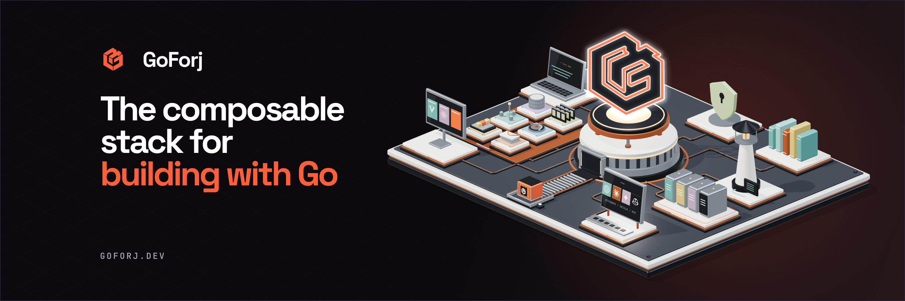 GoForj: The composable stack for building with Go, illustrated by the Foundry workbench