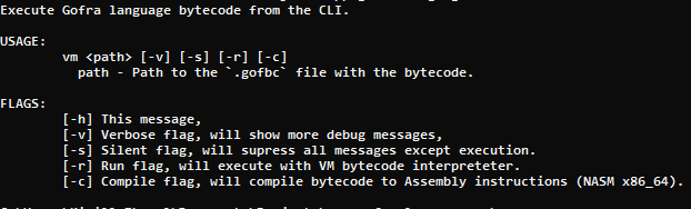 CLI Help