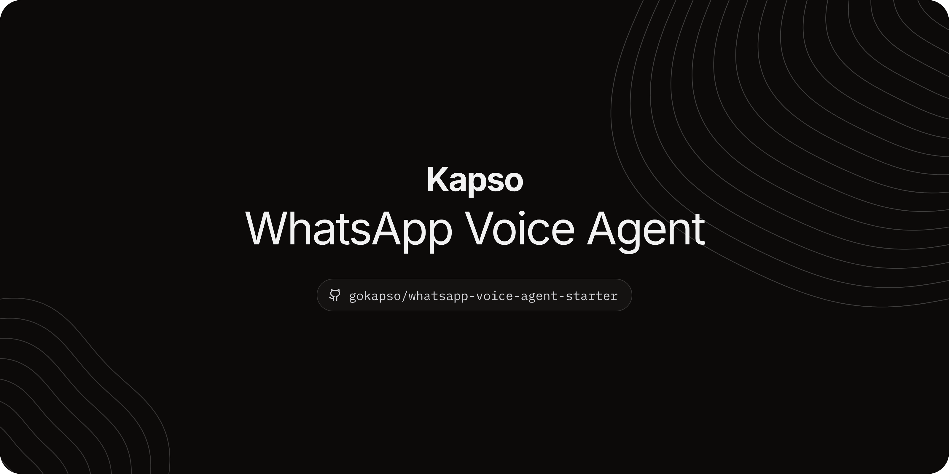 Kapso WhatsApp Voice Agent