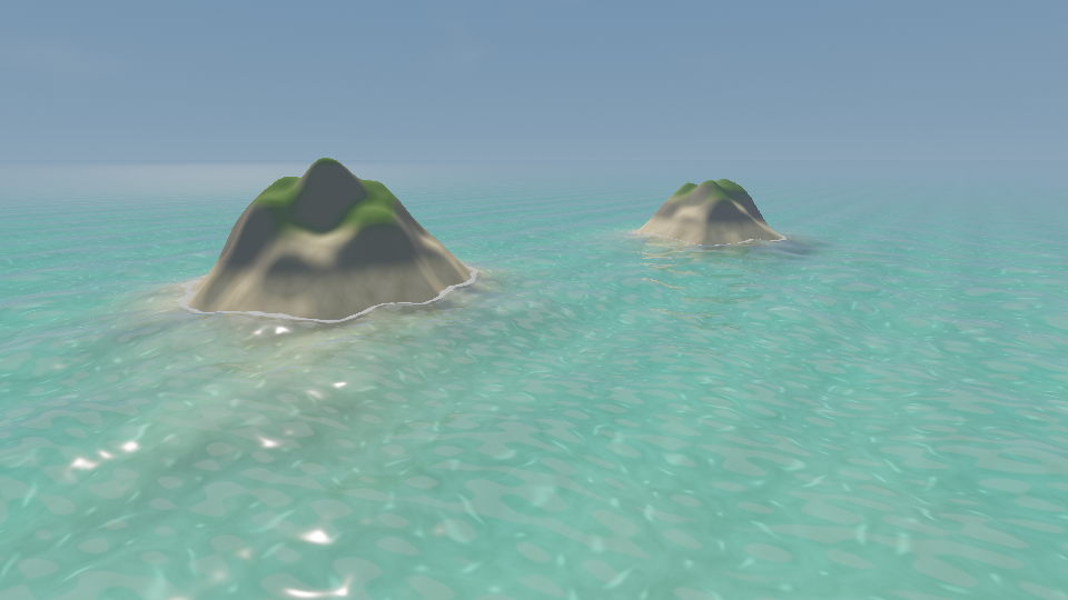 Refractive coastal water