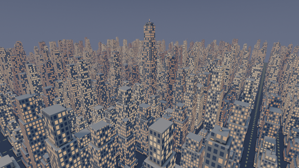 Procedural city