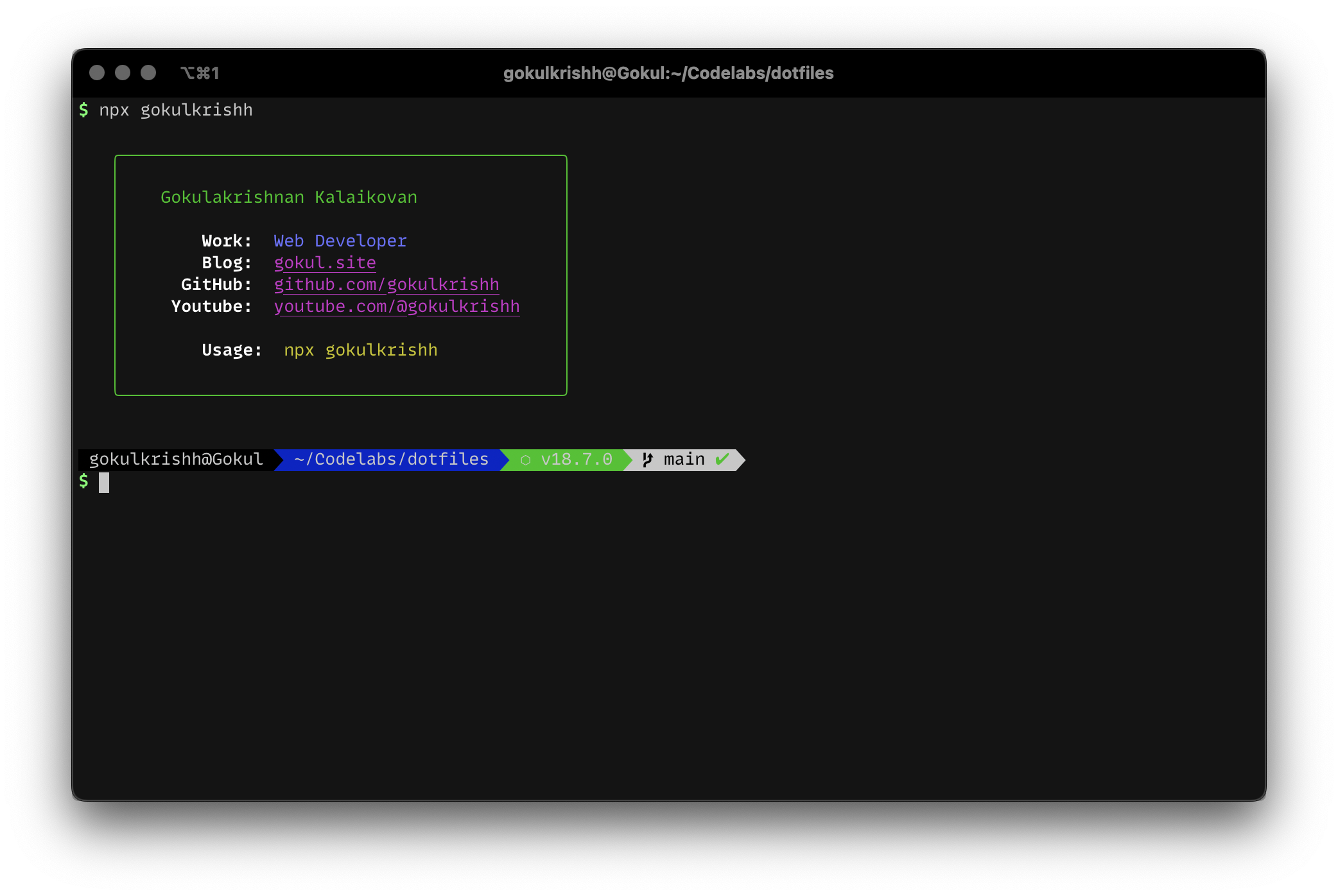 screenshot terminal