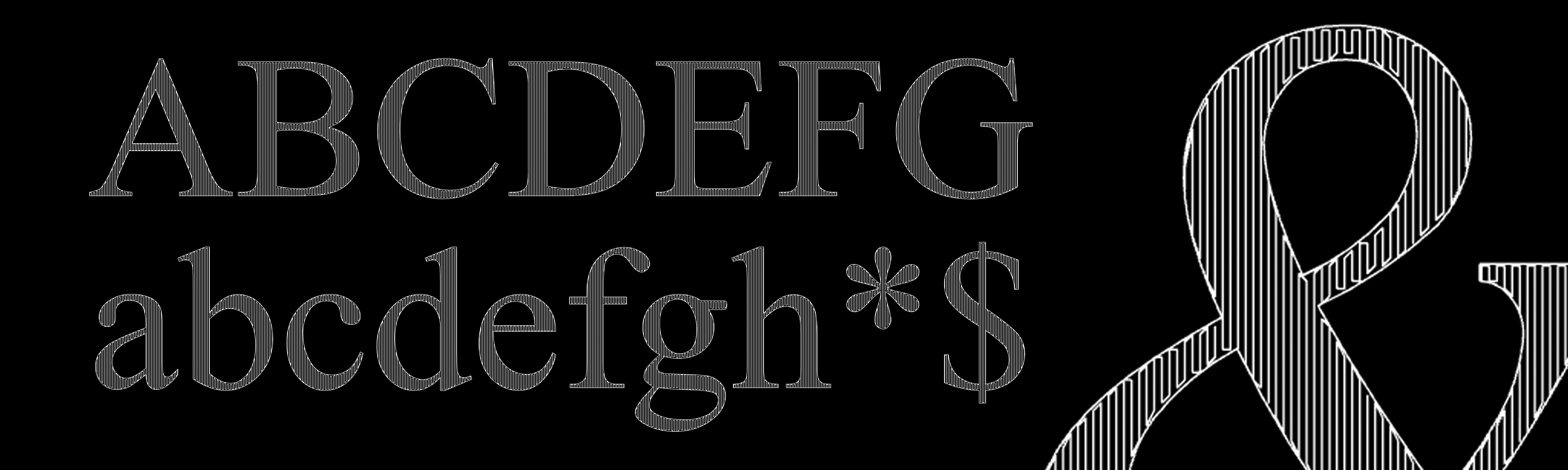 autocad_shx_font_TIMESBD_magnified