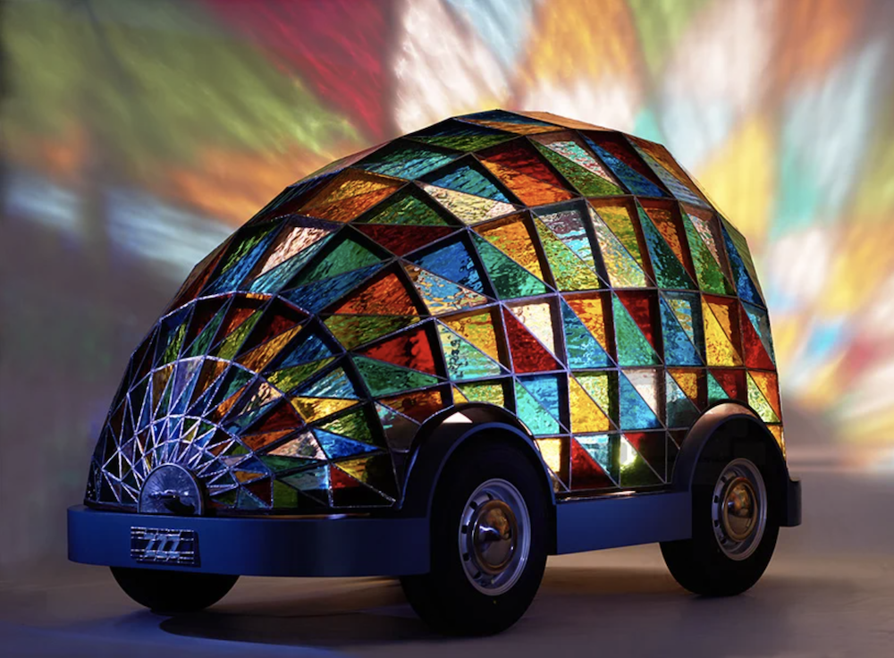 Dominic Wilcox, Stained Glass Driverless Sleeper Car