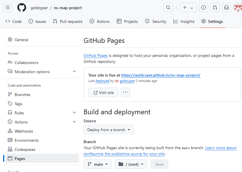 GitHub - goldcyper/ns-map-project: HTML Based SVG Map