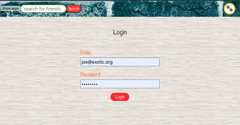 Login