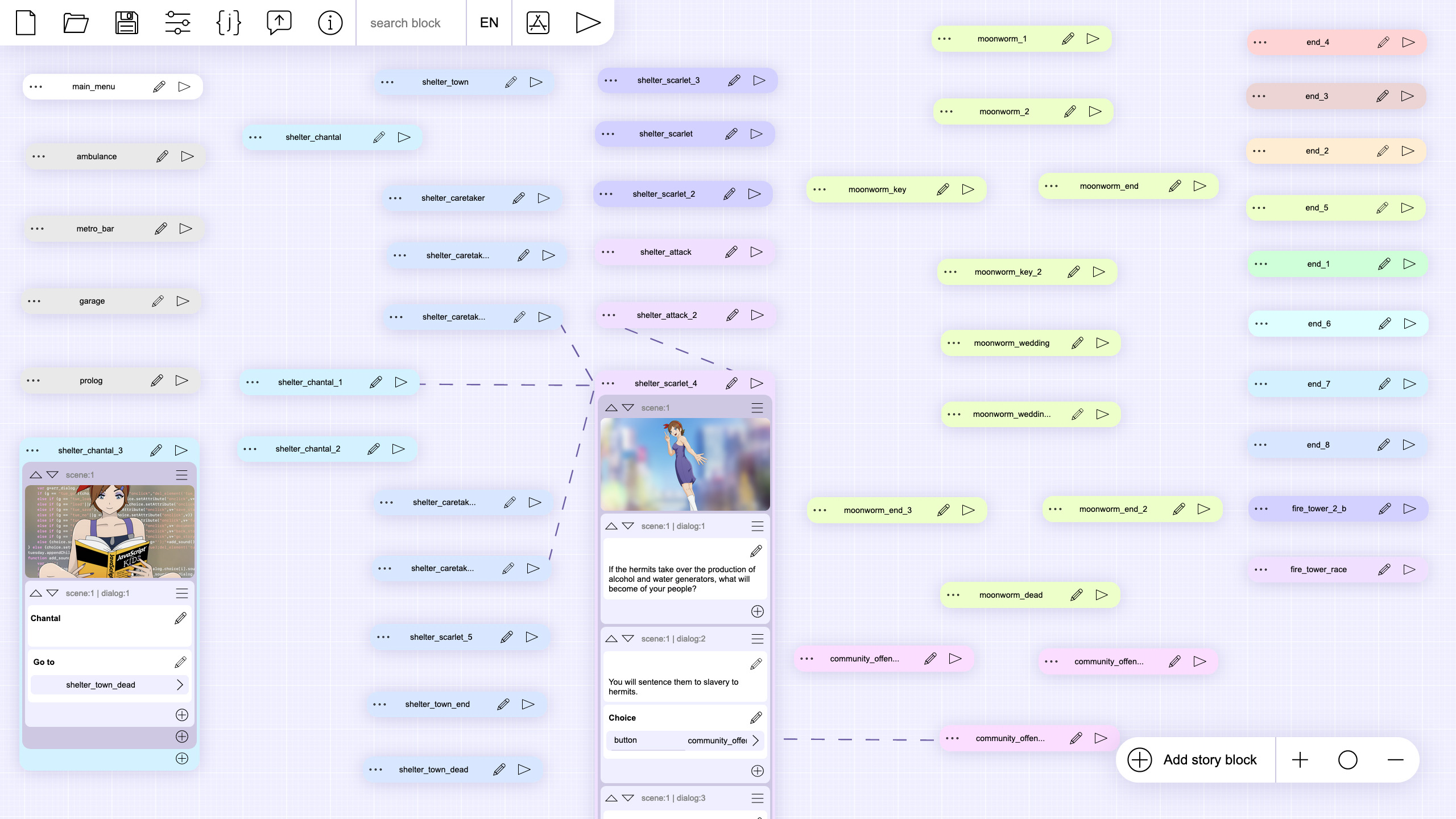 Tuesday JS script structure