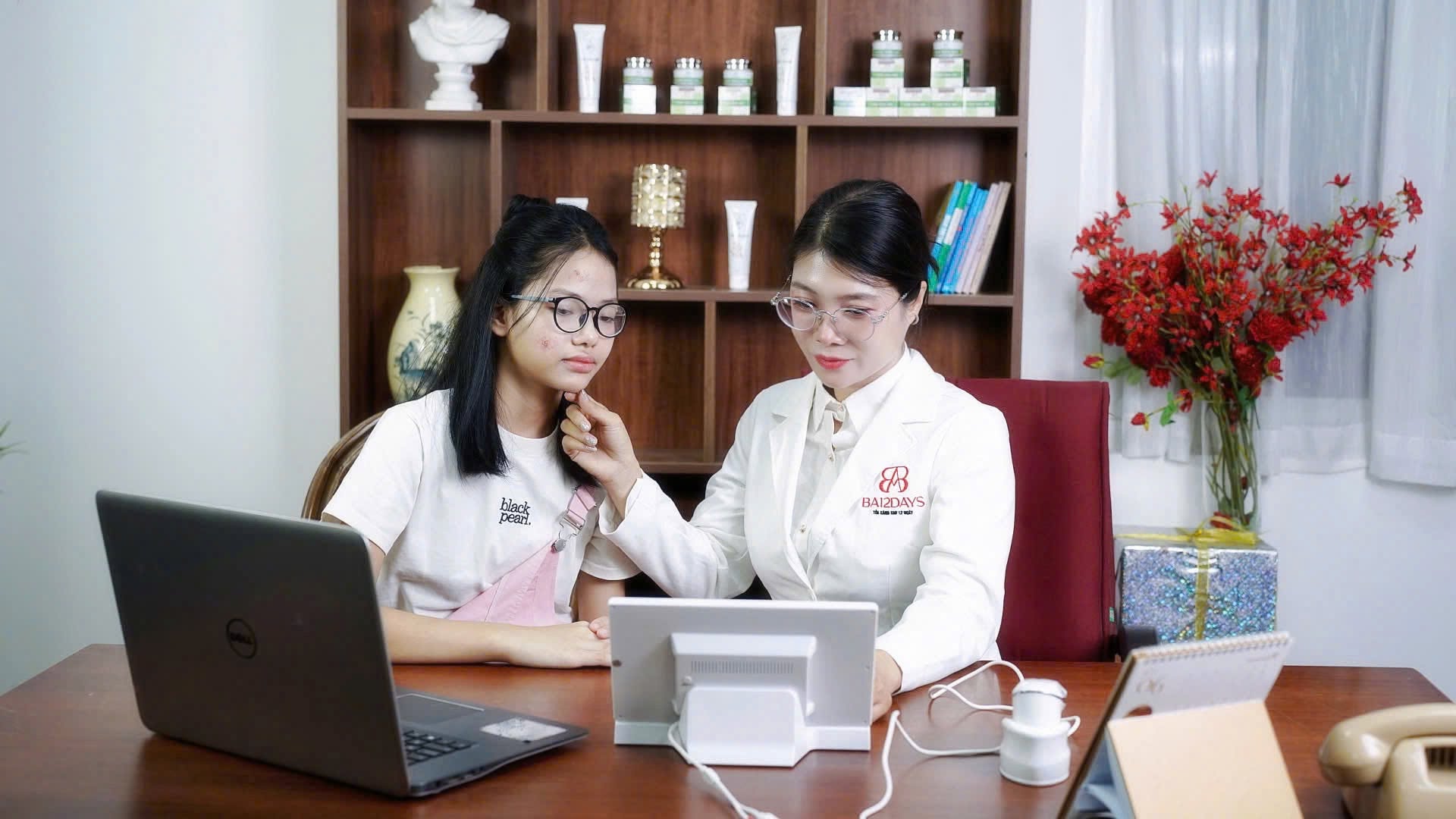 Buổi tư vấn da 1-1 với Giang