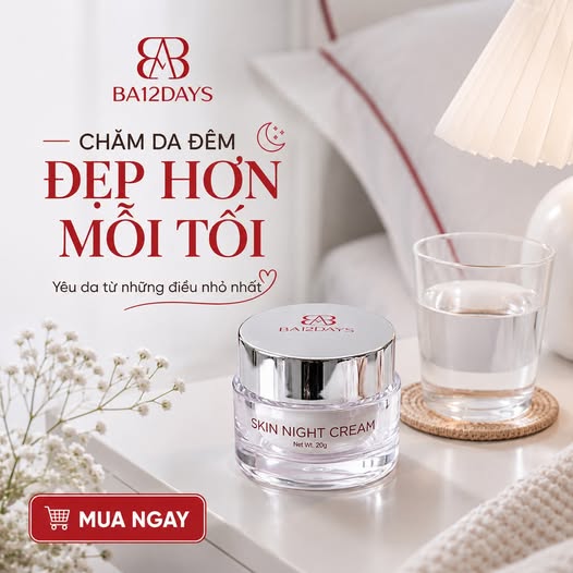 Skin Night Cream BA12DAYS
