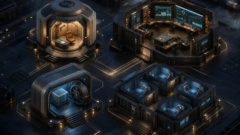 Four isolated runtime spaces representing one-shot, long-running, restorable, and multi-process agent session patterns