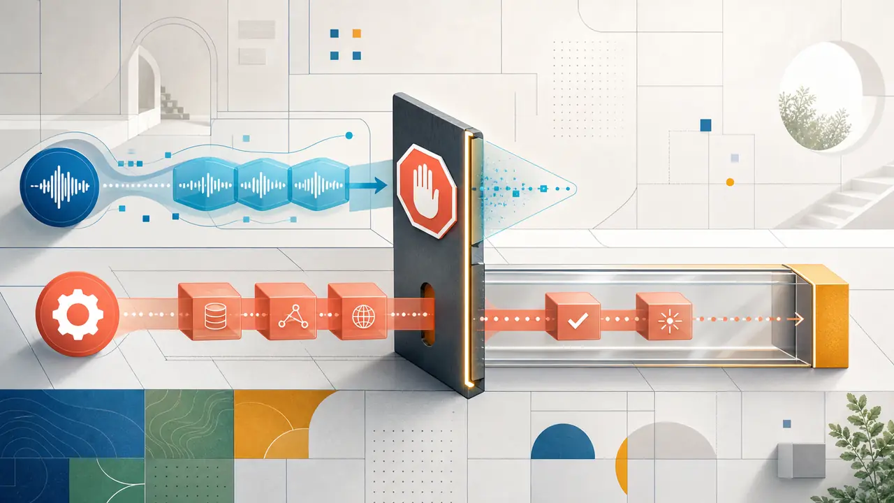 Voice AI: The Caller Said Stop After the Tool Call cover illustration