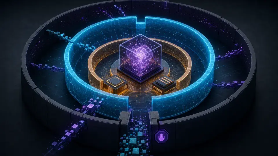 Concentric isolation boundaries surrounding an untrusted workload and its compute resources