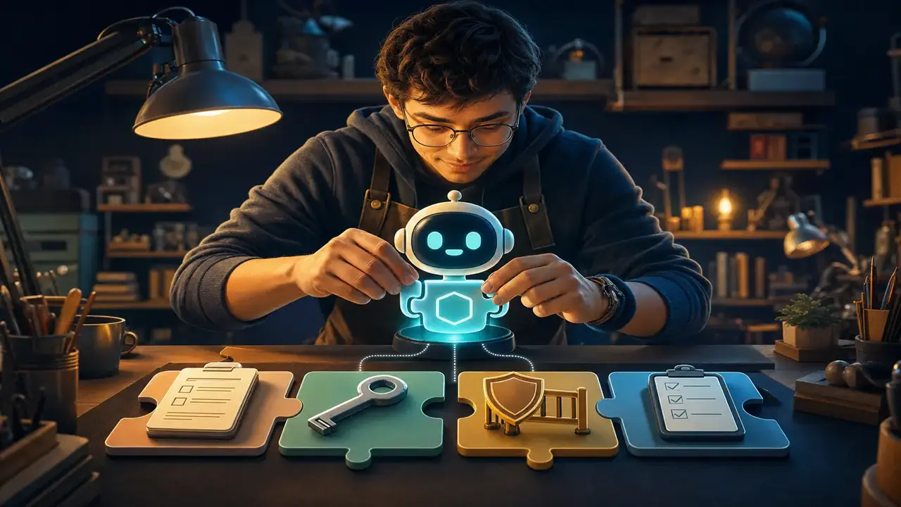 How to Create an AI Agent: A 21-Case Local Release-Brief Worker cover illustration