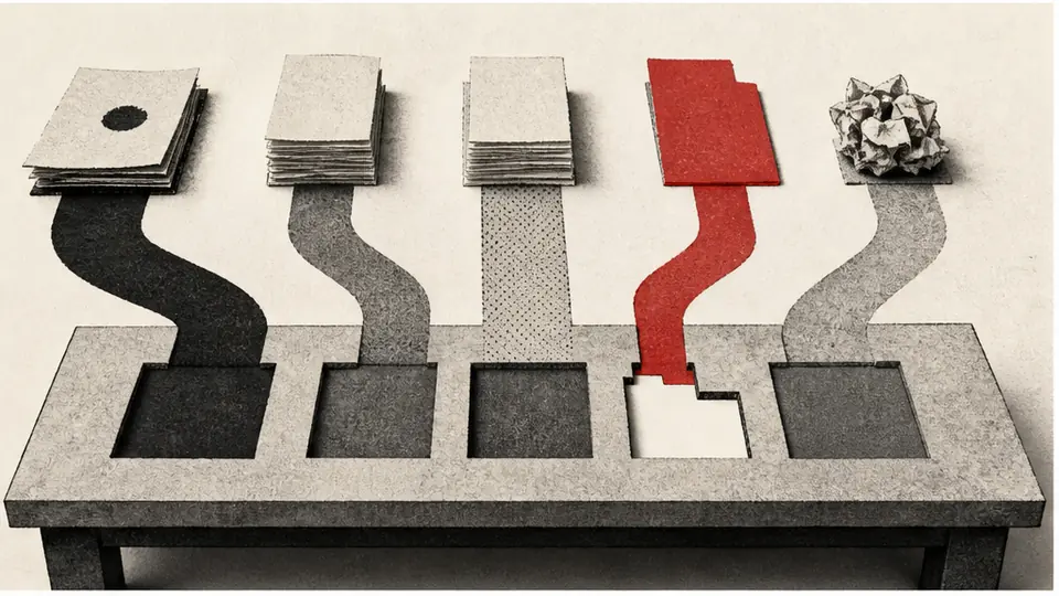 Paper paths for committed staged unstaged deleted and untracked work converging into one audit ledger