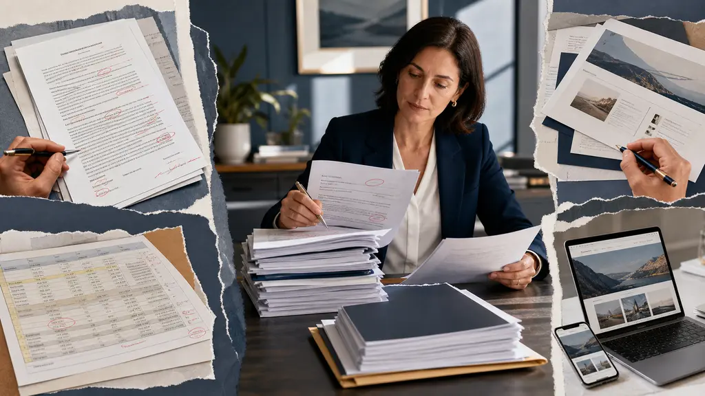 A professional agent reviews its own work across documents, research and computer tasks before handoff.